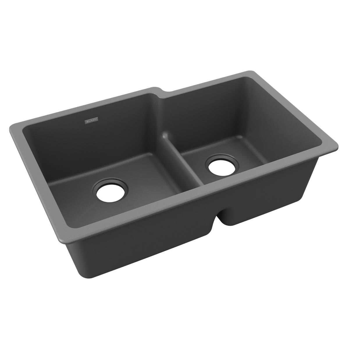 BSC PREFERRED Bsc Preferred ELGULBO3322GY0 Double Bowl Undermount Sink