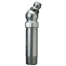 Alemite 1638-B Hydraulic Loose Fitting 30 Degree Angle 2-3/32 Shank Length 3/16 Hex Size 7/16 1/8 PTF