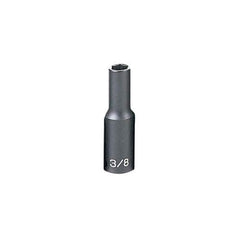 Grey Pneumatic 1012D Impact Socket 3/8 in Drive 3/8 in Deep Length