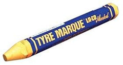 Markal 51421 Tyre Marque Crayon Yellow 1 2W x 4 63L