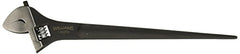 Williams 13625A Adjustable Construction Wrench Black