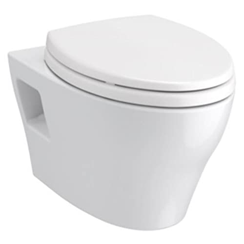 Toto CWT4283046CMFG#MS EP Elongated Wall-Hung Toilet with Washlet+ Dual Flush Tank System