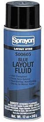 Sprayon SC0603000 SP603 Blue Layout Dye 12 oz Lot of 12