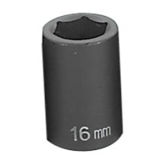 Grey Pneumatic 2016M Socket 1/2 inch Drive Size 16 mm