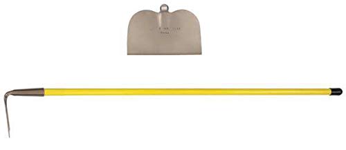 Ampco H-101FG Garden/Mixing Hoe 8 x 8 inches 55 inches L