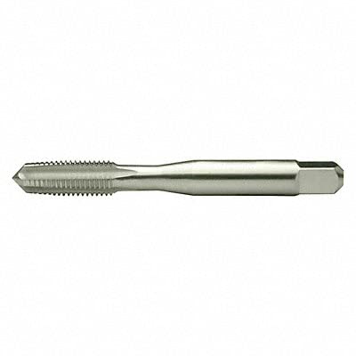 Greenfield Threading 306295 Bright Taper Straight Flute Hand Tap 4 Flute, 1/2-13 Tool Size UNC