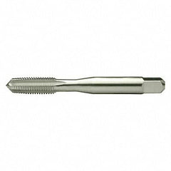 Greenfield Threading 306295 Bright Taper Straight Flute Hand Tap 4 Flute, 1/2-13 Tool Size UNC