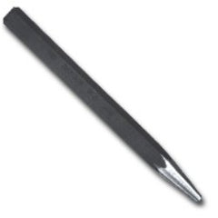 Mayhew Tools 24004 Center Punch Black Oxide Finish 5/8 Body x 6-1/4 OAL 3/8-10mm Point