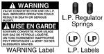 White-Rodgers F92-1008 Natural Gas to LP Conversion Kit for Two Stage 36 Series Valves