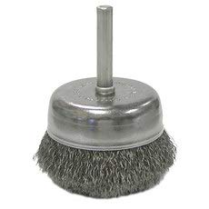 Weiler 14318 2 Crimped Wire Utilitycup Brush .008 Stainless