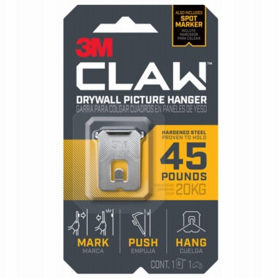 3M 3M Company 3PH45M-1ES Drywall Picture Hanger 45 Lb