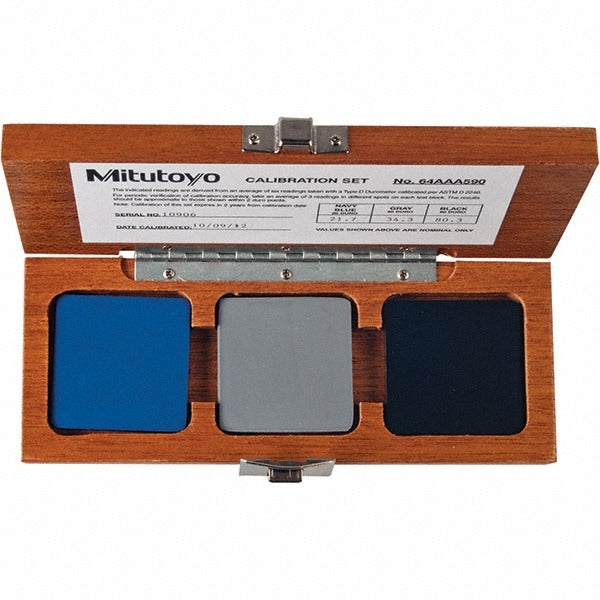 MITUTOYO Mitutoyo 64AAA590 Hardness Calibration Set Shore D