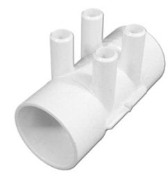 Waterway Plastics 672-4170 2 x 2 x 0.75 in. SB Ports PVC Manifold