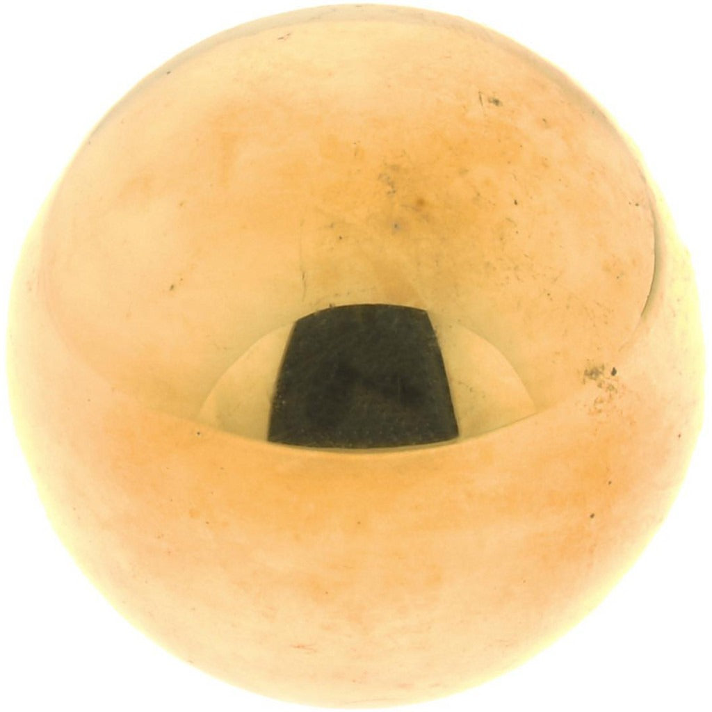 GIBRALTAR Gibraltar BBK-046-G Brass Ball Knob 1.38 in Threaded Hole