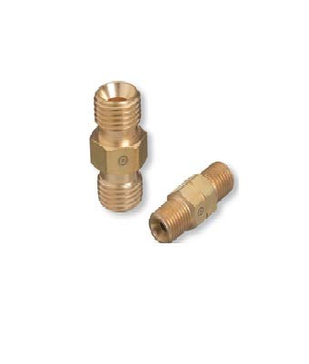 Western Enterprises WD2138 Hose Coupler Set Set of 2 CGA 022 Male by CGA 022 Male Coupler - Oxygen