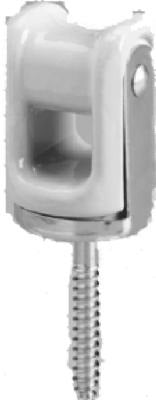 HALEX Halex Scott Fetzer 60222 Porcelain Wire Holder 10 Pack
