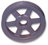 Liebert B02-0050 8.75 Inch 2 Groove Cast Iron Sheave