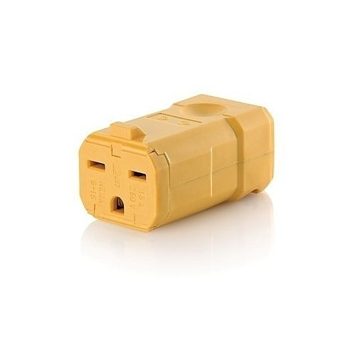 LEVITON Leviton Telcom 15659-VY Python Connector 2P 3W 6-15R