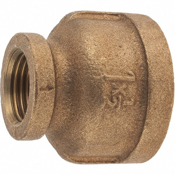 MERIT BRASS Merit Brass XB112-1608 Brass Reducing Coupling 1x1/2 in