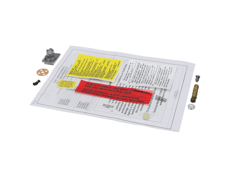 PITCO Pitco B7510027-C Conversion Kit Propane to Natural (Each) Replacement B7510027-C