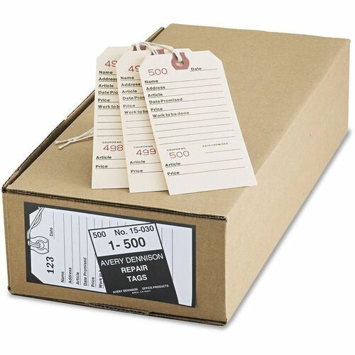 AVERY Avery AVE15030 Duplicate Repair Tags 1-500 Box of 500