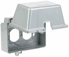 TayMac MX3300 Weatherproof While-In-Use Cover 1 Gang 8-In-1 Horizontal