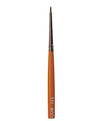 Wooster 0F16230500 Red Sable Artists Brushes Red Sable Wood Handle