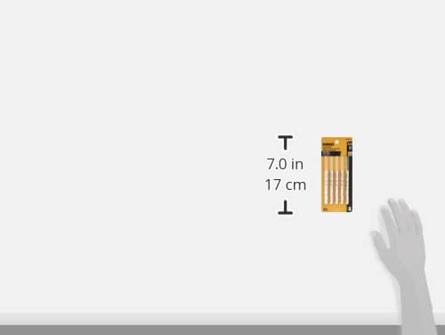 DEWALT DW3770-5 Jigsaw Blades Thick Metal Cutting T-Shank 3-Inch 14-TPI 5-Pack