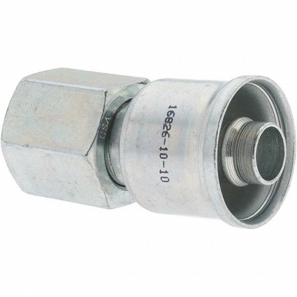 PARKER Parker 16826-10-10 Female Jic Swivel Straight Hose Fitting