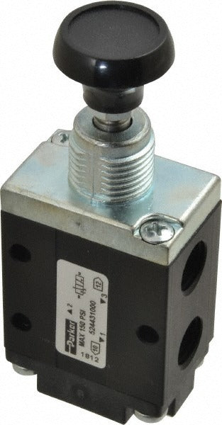 PARKER Parker 524431000 3-way 2-position Valve 1/4 Inch Npt