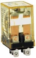 IDEC RH2B-ULCAC24V DPDT Contact, Indicator Light, 24VAC Coil, Industrial, 10 AMP, Compact Power GP Relay, RH Series