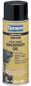 Sprayon SC0700000 Lu700 Food Grade Machinery Oil 10 Oz Lot Of 12