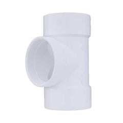 Charlotte Pipe PVC004451400 6 in. Hub x Hub x Female PVC DWV Flush Cleanout Tee