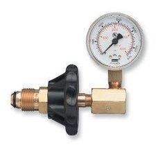 Western Enterprises G-544H Cylinder Pressure Testing Gauge Oxygen Brass CGA-540