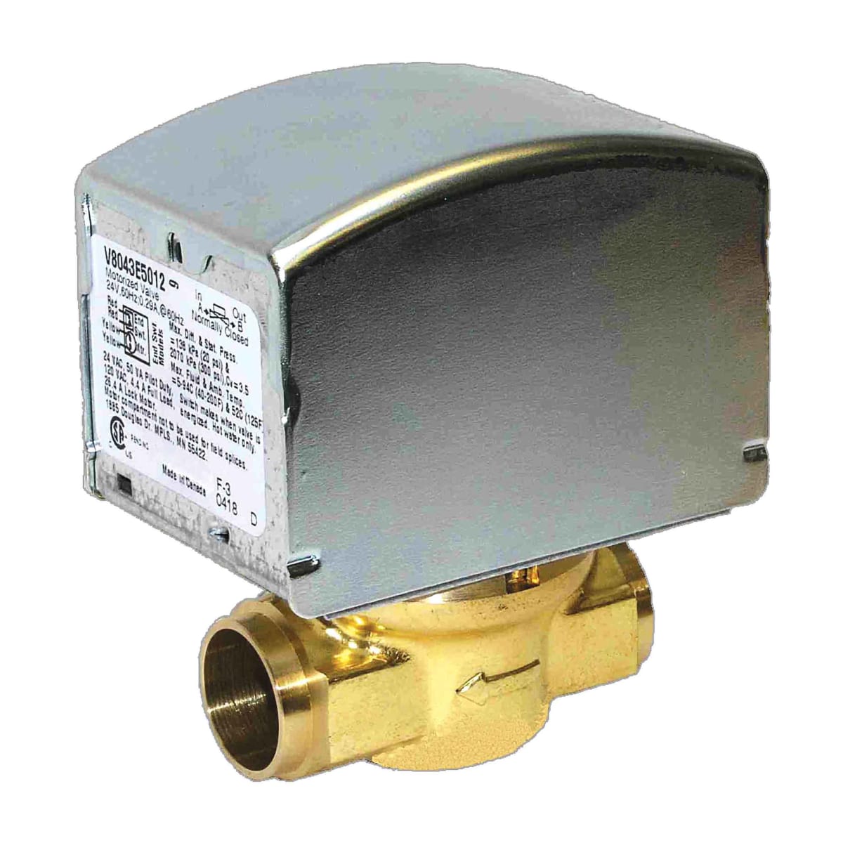 RESIDEO BRAUKMANN V8043F5093/U ZONE VALVES