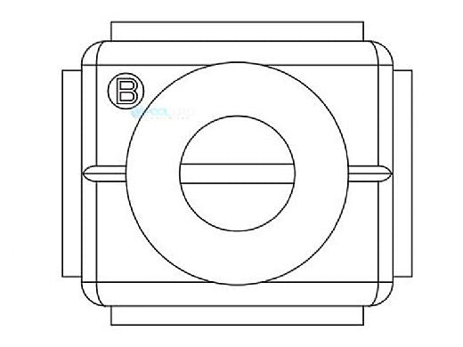 Zodiac 1-9-459 Clear Nozzle Step and Bench