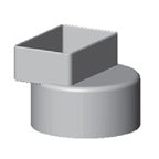 NORMANDY PRODUCTS SGL9067F DUCT REDUCERS