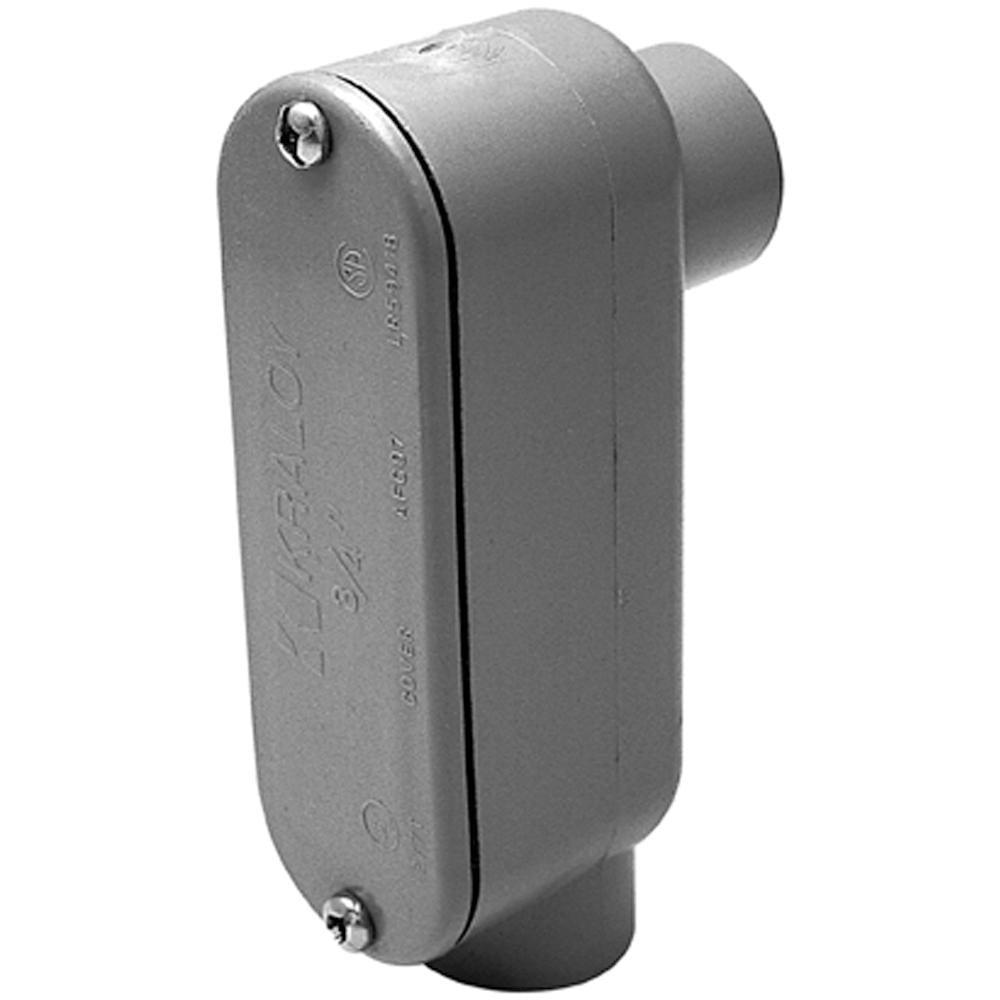 Kraloy 078142 PVC Type LB Access Fitting With Cover And Gasket 1-Inch ...