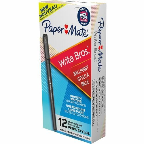 PAPER MATE Paper Mate PAP3331131C Ballpoint Pen Black Ink 12 Pack
