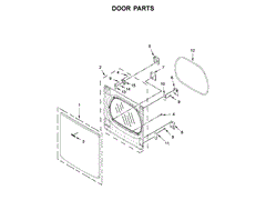 WHIRLPOOL W10902777 AIR CLEANER REPLACEMENT PARTS