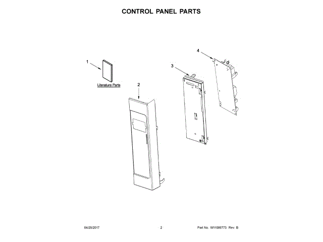 WHIRLPOOL W11023935 DISPLAY CONTROL BOARDS
