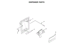 WHIRLPOOL W11034360 AIR CLEANER REPLACEMENT PARTS