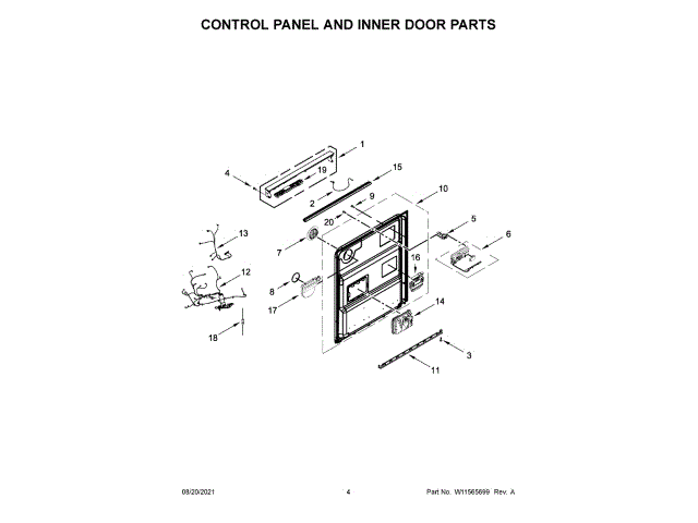 WHIRLPOOL W11088985 DUCT BRACKETS