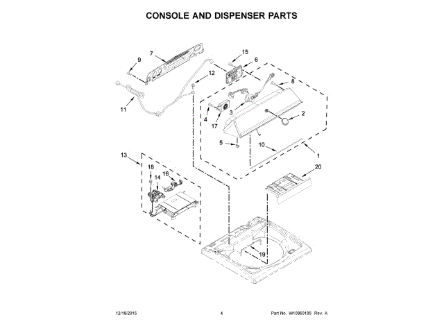 WHIRLPOOL W11096073 POWER & EXTENSION CORDS