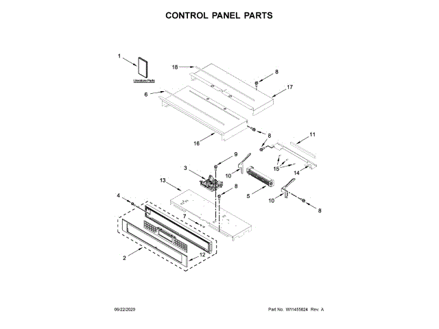 WHIRLPOOL W11093253 DISPLAY CONTROL BOARDS