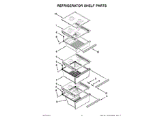 WHIRLPOOL W11098279 AIR CLEANER REPLACEMENT PARTS