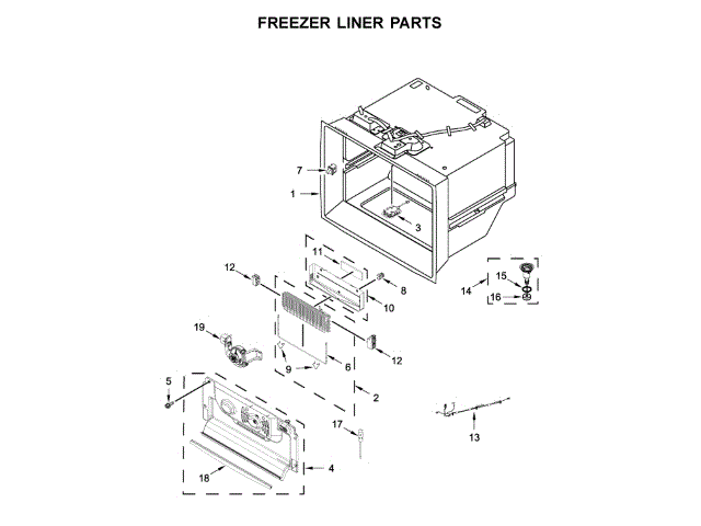 WHIRLPOOL W11099748 EVAPORATORS & UNIT COOLERS