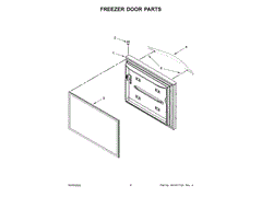WHIRLPOOL W11125500 HANDLES
