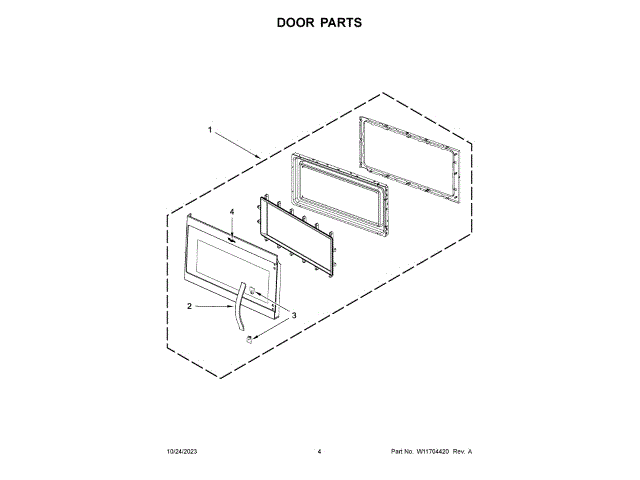 WHIRLPOOL W11102990 AIR CLEANER REPLACEMENT PARTS