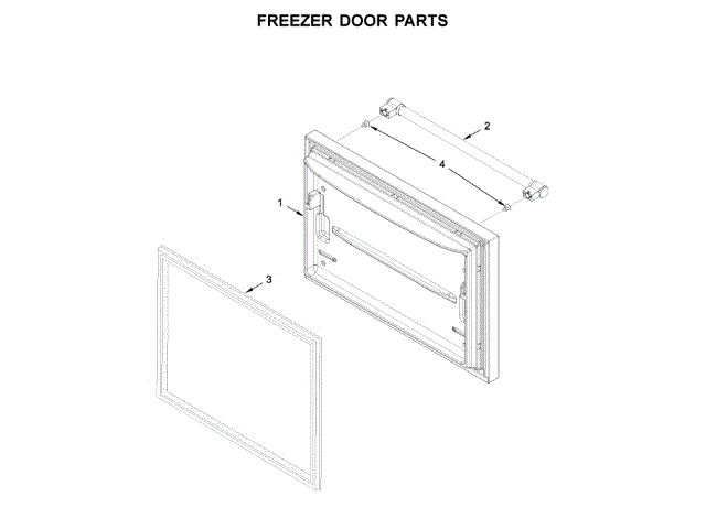 WHIRLPOOL W11102445 WALL BRACKETS & PARTS